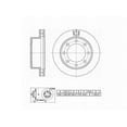 thumbnail image 6 of UltraHC Coated High Carbon Brake Rotor, Front UR000609, 6 of 6