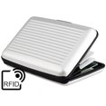 thumbnail image 2 of Portefeuille avec 6 Emplacements pour Cartes, protection RFID, Argent, 2 of 3