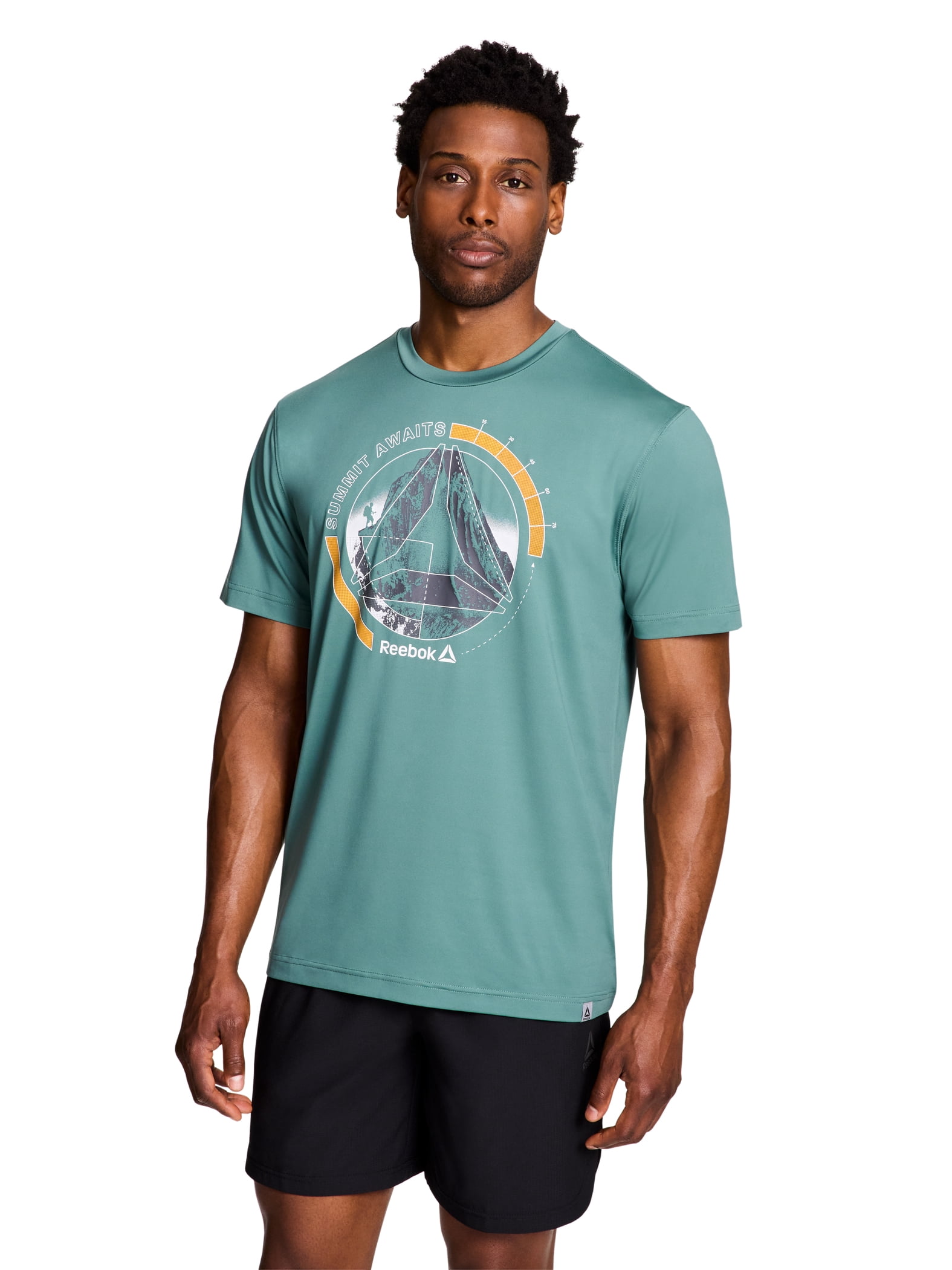 Reebok Men's and Big Men's Summit Graphic T-Shirt, Sizes XS-5XL