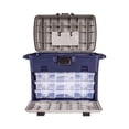 thumbnail image 3 of Caja de aparejos para equipo de pesca, estuche organizador ajustable, desmontable, de gran capacidad, fácil de transportar, para accesorios de pesca e, 3 of 8