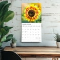 thumbnail image 5 of Sunflowers | 2026 12x24" (Hanging) Monthly Square Wall Calendar | Plato, 5 of 9