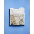 thumbnail image 3 of Wildlife Journal Fox Sweatshirt Men -Jennifer Paxton Parker Designs, Male Small, 3 of 4
