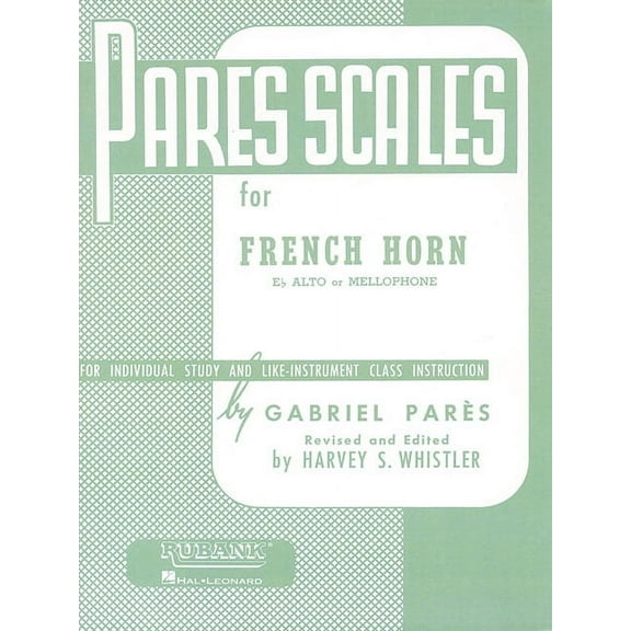 Pares Scales - French Horn in F or E-Flat and Mellophone, (Paperback)