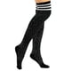 thumbnail image 3 of Calcetines Yinane Mujer Rayas Muslo 65 cm 2 Pares, 3 of 7