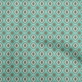 thumbnail image 1 of oneOone Polyester Spandex Dusty Teal Green Fabric Asian Block Quilting Supplies Print Sewing Fabric By The Yard 56 Inch Wide, 1 of 4