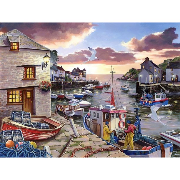 Diamond Painting (DB6760) 5D DIY Square Street casas Dibujo 30x40cm FLhrweasw Nuevo