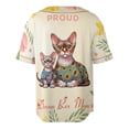 thumbnail image 2 of Happy Mother's Day Proud Devon Rex Mom All Over Print 3D Baseball Shirt Cat Lover Kitten Owner Gifts Softball Sport - 03003, 2 of 6
