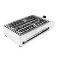 thumbnail image 3 of Indoor Smokeless Grill, 110V 2800W Commercial Stainless Steel Electric Barbecue Oven Grill Machine BBQ Griddle with Oil Drip Pan for Indoor Outdoor Camping, 3 of 8