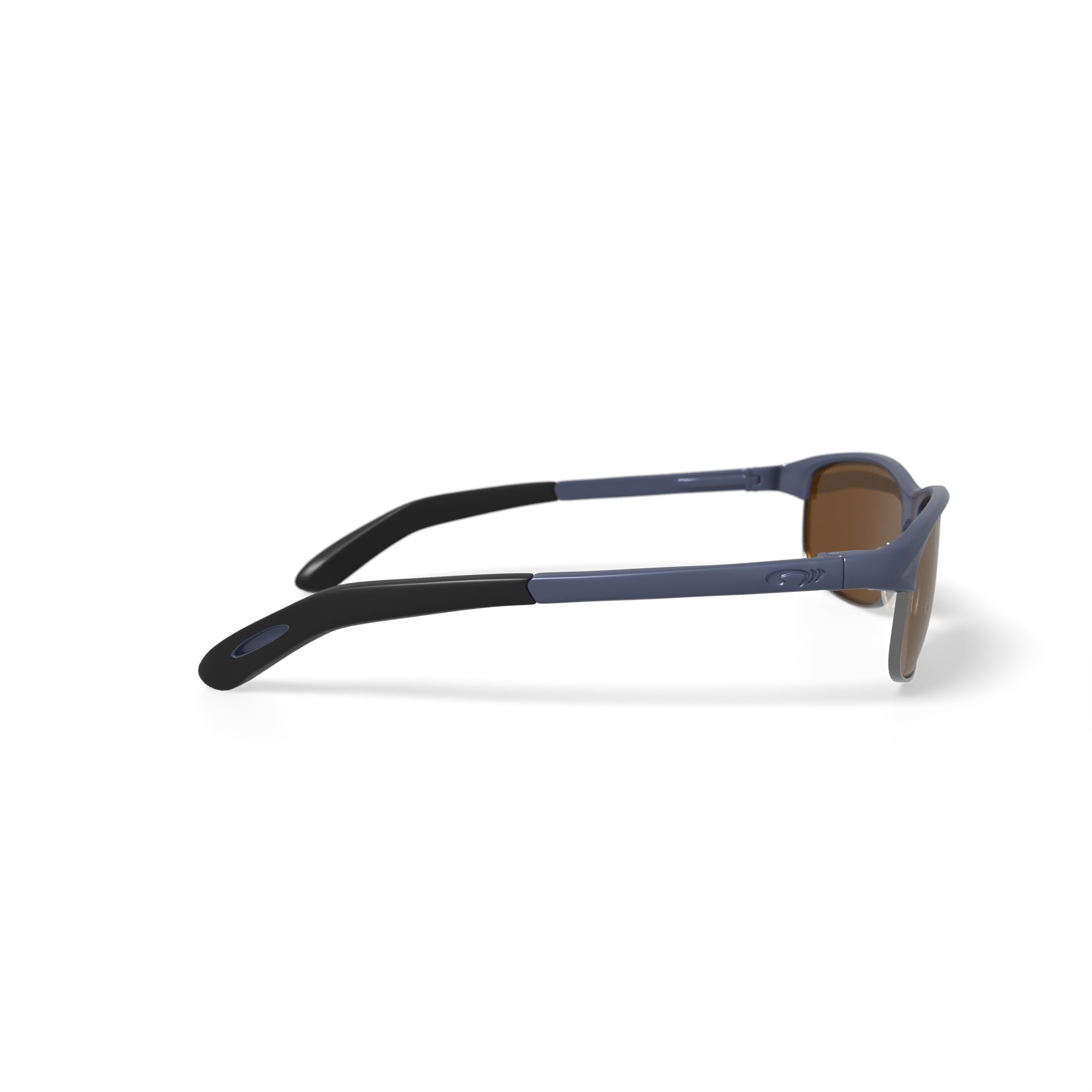 Octo Men’s Rx-able Turbo Sport Sunglasses, Black, Rectangle, Metal, 59-14-135, with Case