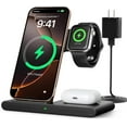 thumbnail image 7 of NEI-2026 Wireless Charger for Apple and Android Charging Station,3in1 Fast Max Charging for iPhone 16 15 14 13 12 Pro Max Plus, Apple Watch Series & Air pods 4 3 2 Pro, Android Samsung Galaxy Series, 7 of 7