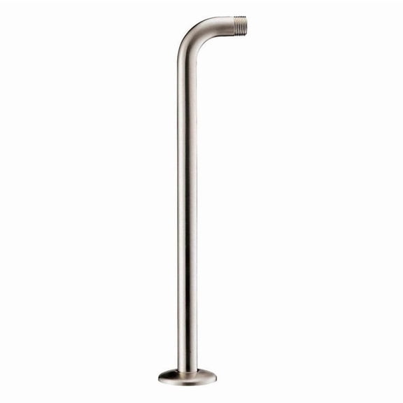 Gerber D481027BN 15 in. Right Angle Shower Arm with Flange in Brushed Nickel