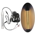 thumbnail image 1 of para , lámpara de cebo sumergible, 126 LED, 13W, IP68, para remolque de cubierta exterior de batería y enchufe de alimentación cálida shamjiam Luz de pesca, 1 of 9