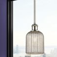 thumbnail image 2 of 516-1S-PN-G559-5ME Innovations Lighting Bridal Veil - 1 Light Stem Hung Mini Pendant-9 Inch Tall and 5 Inch Wide-Polished Nickel Finish-Mercury Glass, 2 of 2