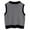 Black, variant on Fesfesfes Women Sweaters Casual V-Neck Tank Tops Pullover Casual Plus Size Sleeveless Sweater Vest Clothes Sale