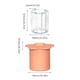 thumbnail image 2 of Bandeja de hielo de silicona de personalización con tapa, fácil de quitar del molde, molde para bandeja de hielo con taza de agua, hielo cilíndrico de 40 ozCalidadExperiencia de usuarioSostenibilidad, 2 of 7