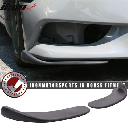 Front Lip Type - Type 4 Quick Lip Universal Front Bumper Lip Chin Spoiler Splitter 18X6.5 Inch