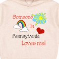 thumbnail image 3 of Inktastic Someone in Pennsylvania Loves Me Toddler Hoodie, 3 of 4