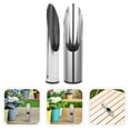 thumbnail image 4 of 2 palas de acero inoxidable: herramientas manuales de jardinería, pala para bonsáis, pala, taza, taza pequeña para tierra de jardín, cubo de jardín, pala para macetas, color plateado, 4 of 7