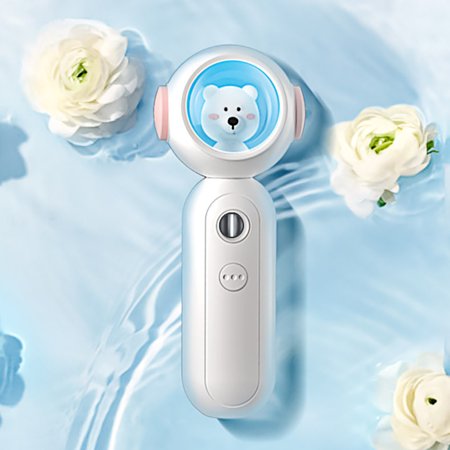 

Wiueurtly Bear rechargeable portable nano negative ion humidifier water supply instrument