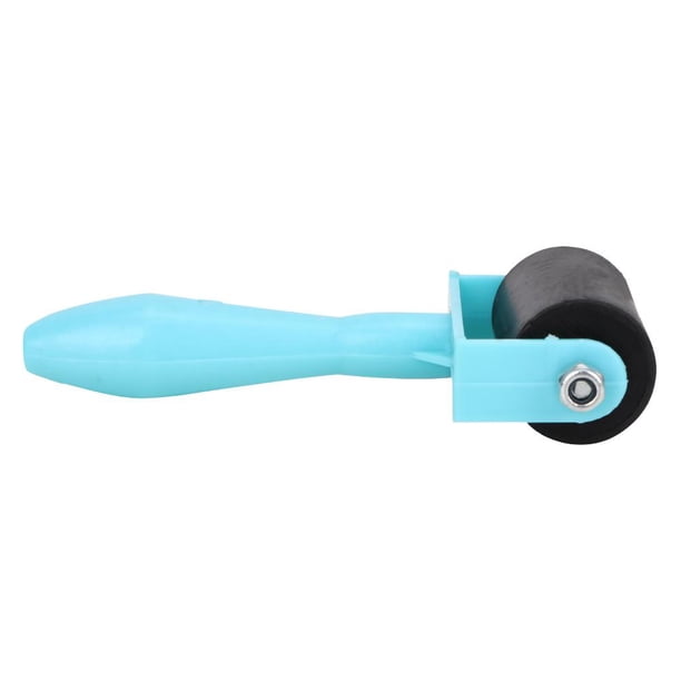 Rodillo de pegamento de goma con mango de goma de 3.5 cm Impresión de tinta Brayer y mango antideslizante para herramienta de estampado artístico(Verde) pascua de resurrección Spptty Artículos de arte