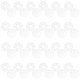 thumbnail image 4 of 100 botones transparentes para camisa, abrigo, broches invisibles, broches de presión, accesorios de costura DIY (20 mm), 4 of 6