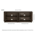 thumbnail image 6 of Evelyn&Zoe Canton Transitional TV Stand For TVs up to 75", Alder Brown, 6 of 8