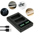 thumbnail image 4 of Dual Interface Camera Battery Charger Charger For En-el15a Battery Micro/TypeC Dual Port Camera Double Display Dual Dock Charger For ENEL15/EL15A Battery, 4 of 8
