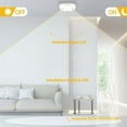 thumbnail image 3 of Battery Operated Motion Sensor Ceiling Light, Wireless Motion Detection, 3 of 5