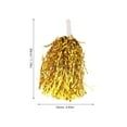 thumbnail image 5 of CIMAXIC Shiny Round Cheerleading Poms Assorted Color 8Pcs 11.8*3.9in, 5 of 6