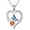 Heart Butterfly Necklace, variant on SISGEM S925 Sterling Silver Dragonfly/Butterfly/Ladybug Necklace Dainty Pendant Necklace Birthday Valentine's Day Gift for Women Her