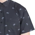thumbnail image 5 of Men’s Shark Print Button Up Shirt – Casual Novelty Collared Top for Beach, Fishing, Vacations & Parties – Sizes S–4XL, 5 of 9