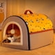 thumbnail image 2 of Pet House Nest Semi Enclosed Type Cats Dog Bed With Mat Deep Sleep Tent Detachable Washable Winter Warm Dog House Pet Supplies ShopWise Round, 2 of 10