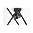thumbnail image 4 of Axl 24 inch pendant in black with white shade, 4 of 9