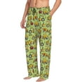 thumbnail image 2 of Balery Cute Tractor print Men's Pajama Pants,Ultra Lightweight Pjs,Lounge Pant-Medium, 2 of 9