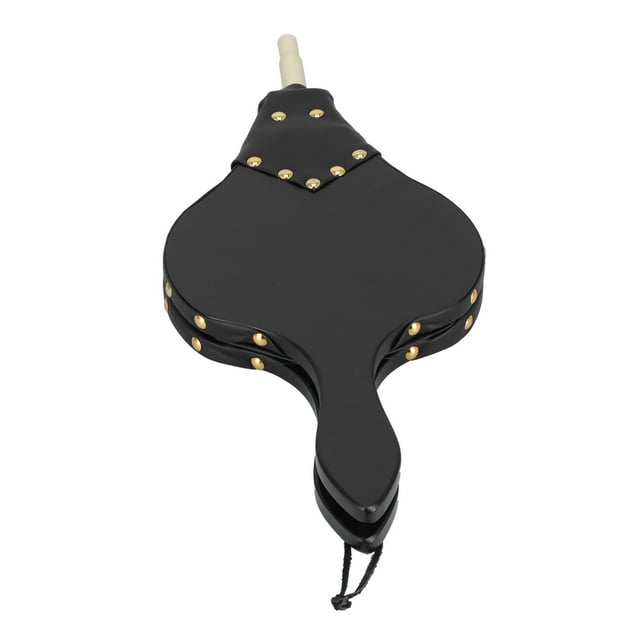 Soufflets de Cheminée, Soufflet de Bois de Cheminée Rivets Métalliques Portables pour Cheminée Intérieure pour Barbecue