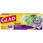 Great Value Zipper Square Snack Bags, 200 Count