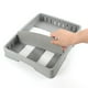 thumbnail image 3 of Billuyoard Organizador conveniente de la tapa del envase de los PP Organizadores duraderos y multifuncionales de la tapa del envase Organizadores de utensilios de cocina Blanco de una sola capa, 3 of 6