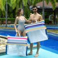 thumbnail image 4 of Flotadores inflables para hamacas de piscina FinduWill XL, paquete de 2, 4 of 4