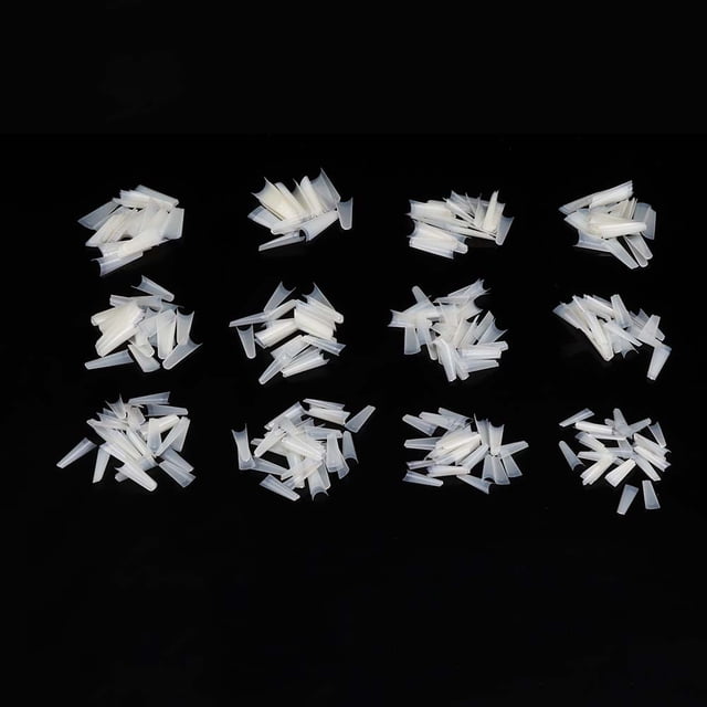 Uñas postizas, 504 piezas de arte de uñas profesional, parche de uñas postizas, punta de uñas portátil, durabilidad probada en el tiempo