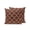 Coffee Brown, variant on Outdoor Pillows Waterproof Set of 2, Dark Green Moroccan Patio Throw Pillows for Couch Bed Sofa with Insert, Middle Century Quatrefoil Plaid Art Decorative Travel/Reading Pillow Set 18x18 Inch