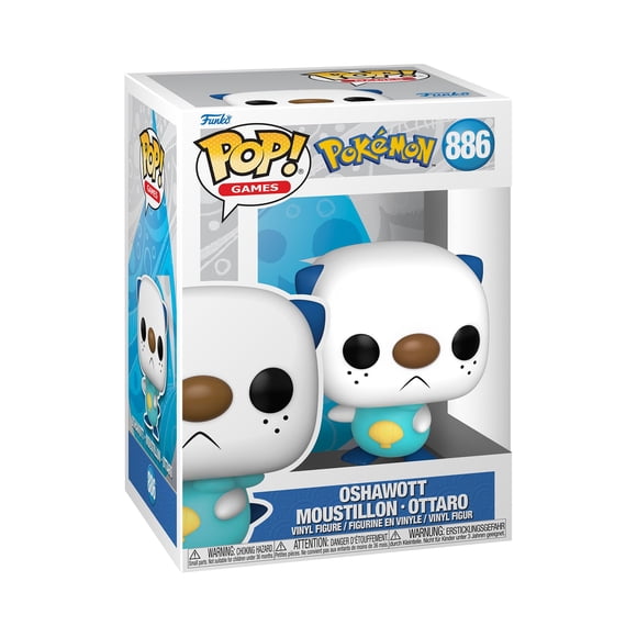 Figura de vinilo Funko POP! Juegos Pokemon Oshawott 9,5 cm