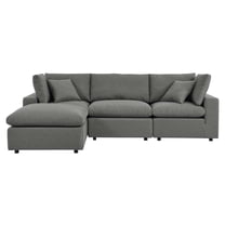 Commix 4-Piece Outdoor Patio Sectional Sofa-EEI-5580