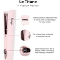 thumbnail image 4 of L'ange Hair Plancha y Rizador de Pelo de Titanio 2 en 1 Le Titan, 4 of 8