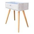 thumbnail image 2 of Buro Marsella Hogare Mesa de Noche Blanco Marsella, 2 of 10
