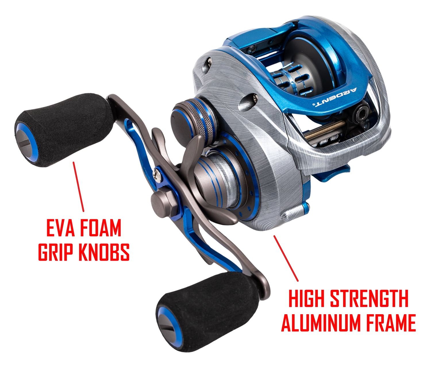 Ardent Summit Hawk Baitcast, 8.4:1 Gear Ratio, Right Hand