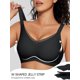 thumbnail image 3 of Sujetador inalámbrico OEAK V Mesh Comfortable Support Black M, 3 of 7