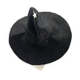 thumbnail image 1 of Sombrero de Halloween Yinane para disfraz de franela con pentagrama sombrero puntiagudo Cosplay, 1 of 8