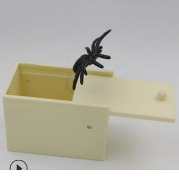 Joyoung Shocked wooden box whole person spoof worm box spider plastic box