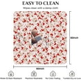 thumbnail image 6 of Valentines Tablecloth Square 60 Inch, Lace Flower Red Rose Heart Valentines Table Cloth Cover for Dinner Party Wedding Decor, 6 of 6