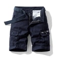 thumbnail image 2 of LYMAYTER 29-40 Men Cargo Shorts Summer Relaxed Casual Outdoor Comfort for Shorts with Multi-Pocket 29-40, 2 of 10